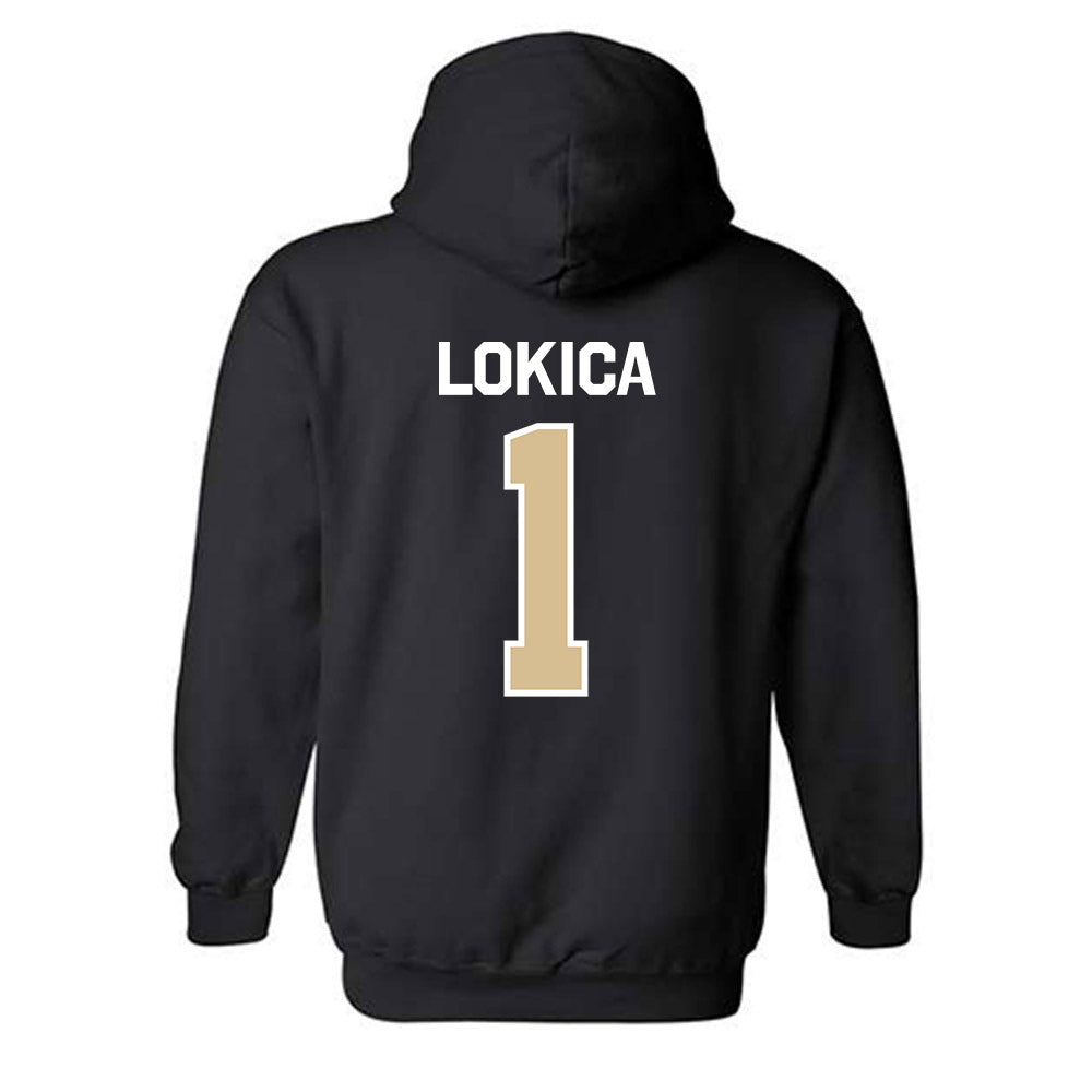 PFW - NCAA Women's Basketball : Nika Lokica - Classic Shersey Hooded Sweatshirt-1