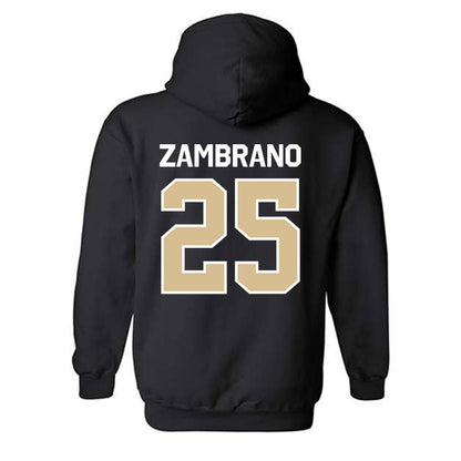 PFW - NCAA Men's Soccer : Julian Zambrano - Classic Shersey Hooded Sweatshirt-1