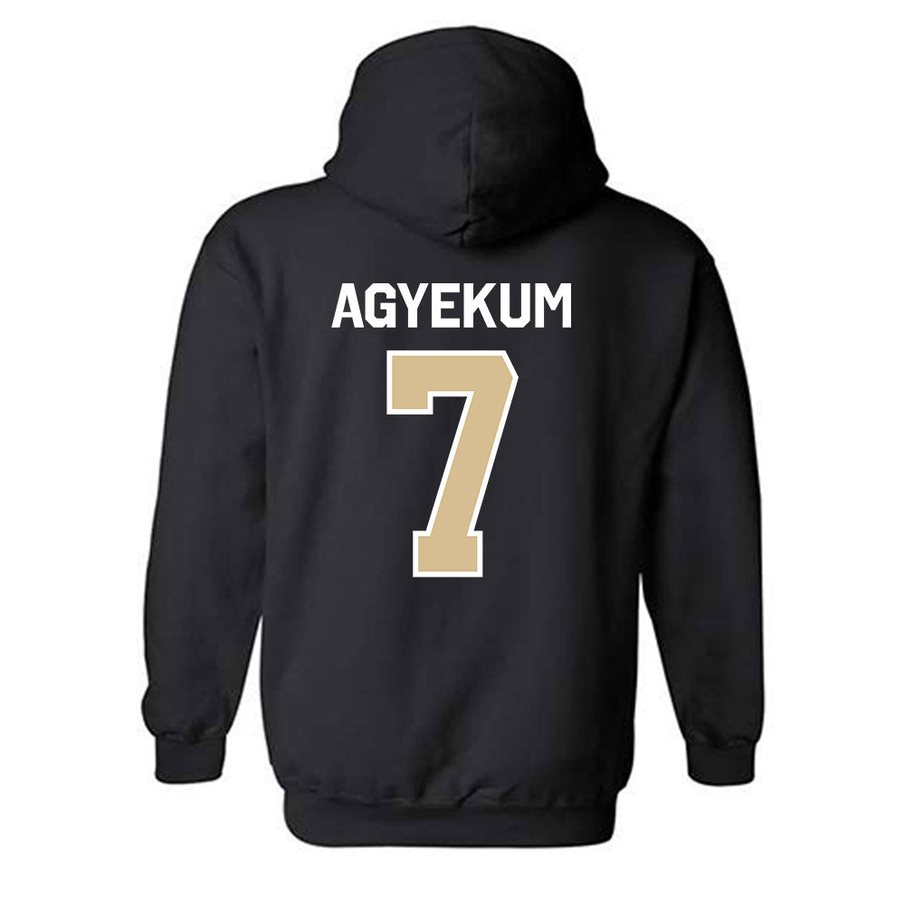 PFW - NCAA Men's Soccer : Christian Agyekum - Classic Shersey Hooded Sweatshirt-1