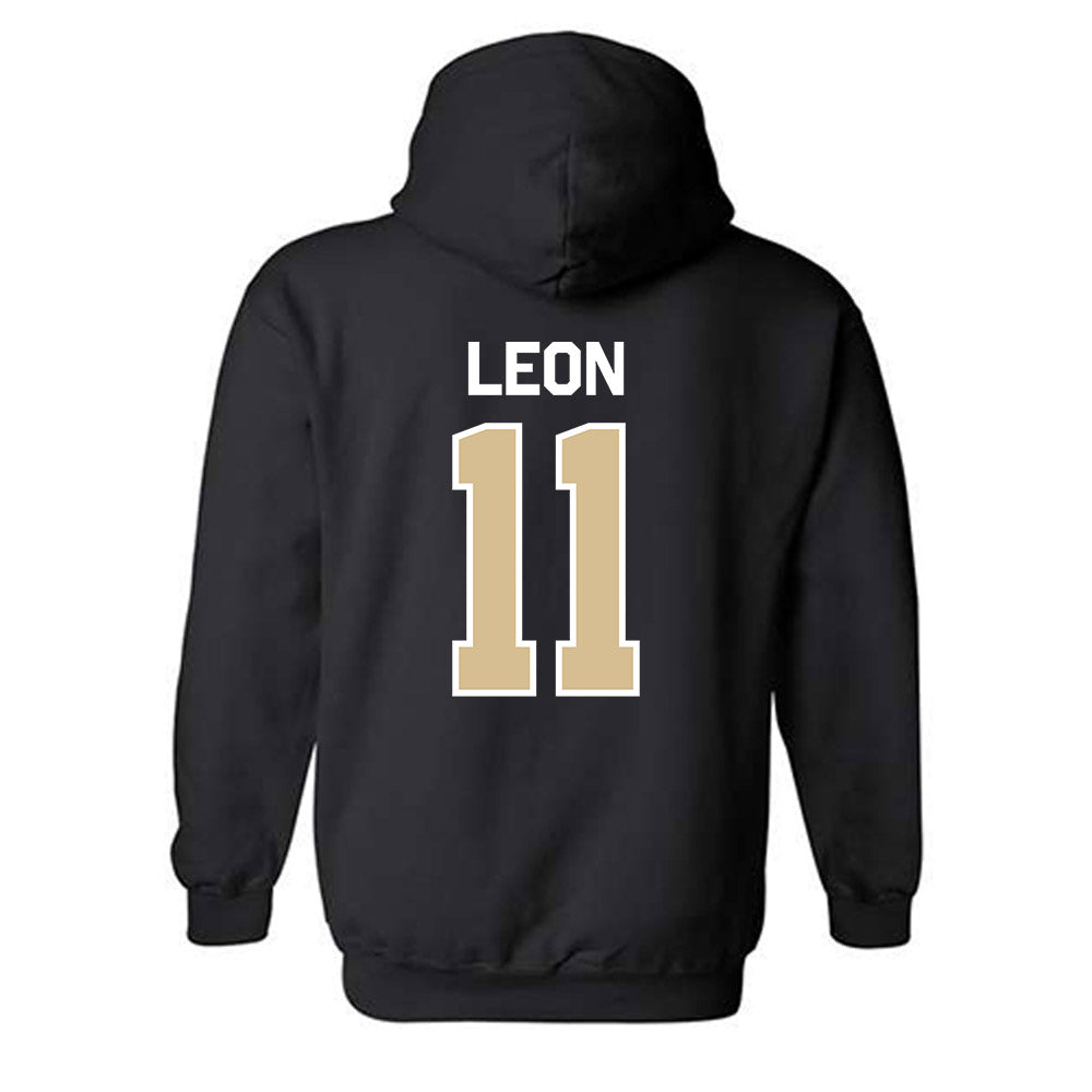 PFW - NCAA Men's Soccer : Christian Leon - Classic Shersey Hooded Sweatshirt-1