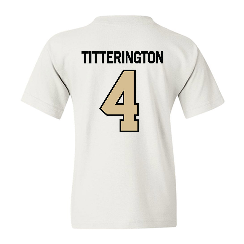 PFW - NCAA Men's Soccer : Max Titterington - Classic Shersey Youth T-Shirt-1