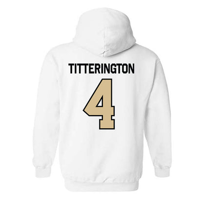 PFW - NCAA Men's Soccer : Max Titterington - Classic Shersey Hooded Sweatshirt-1