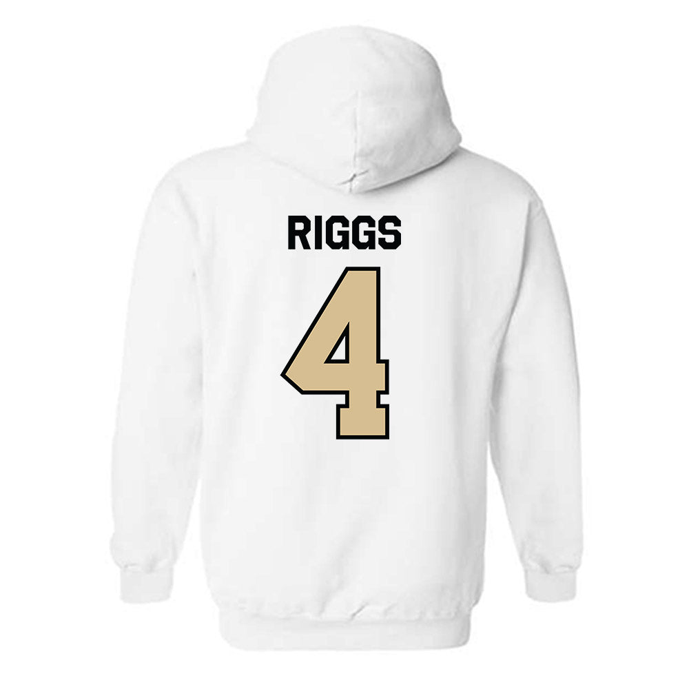 PFW - NCAA Women's Basketball : Ella Riggs - Classic Shersey Hooded Sweatshirt-1
