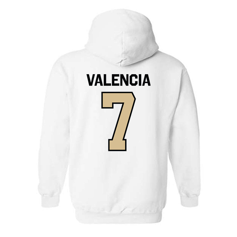 PFW - NCAA Men's Soccer : Marco Valencia - Classic Shersey Hooded Sweatshirt-1