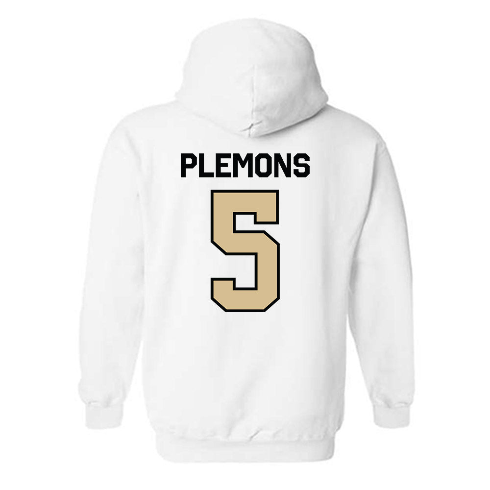PFW - NCAA Women's Volleyball : Mya Plemons - Classic Shersey Hooded Sweatshirt-1