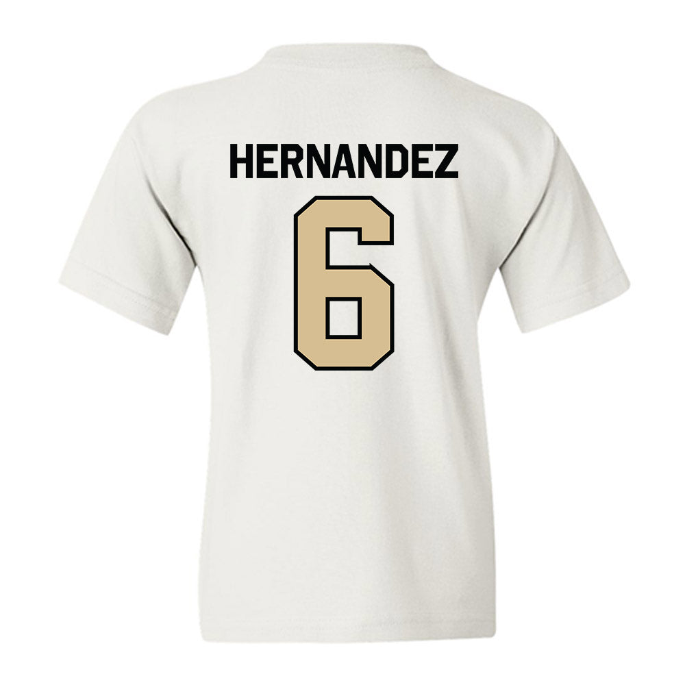 PFW - NCAA Men's Soccer : Jonathan Hernandez - Classic Shersey Youth T-Shirt-1