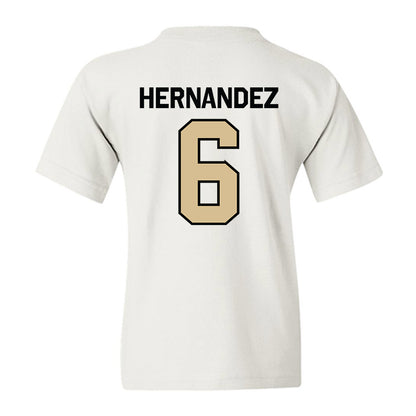 PFW - NCAA Men's Soccer : Jonathan Hernandez - Classic Shersey Youth T-Shirt-1