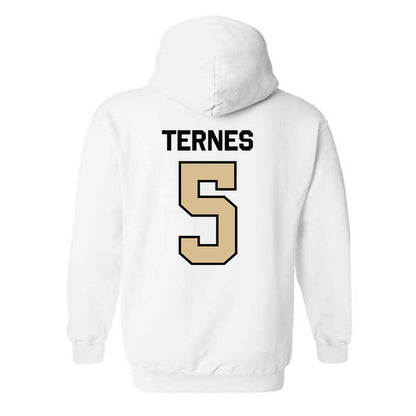 PFW - NCAA Men's Soccer : Karsten Ternes - Classic Shersey Hooded Sweatshirt-1