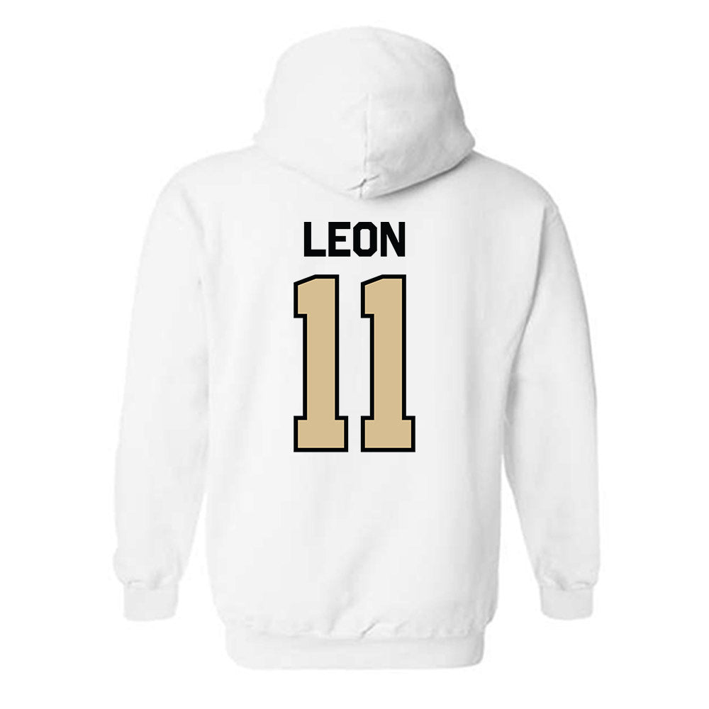 PFW - NCAA Men's Soccer : Christian Leon - Classic Shersey Hooded Sweatshirt-1