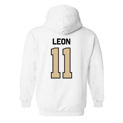 PFW - NCAA Men's Soccer : Christian Leon - Classic Shersey Hooded Sweatshirt-1
