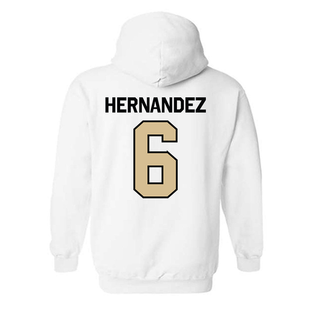PFW - NCAA Men's Soccer : Jonathan Hernandez - Classic Shersey Hooded Sweatshirt-1