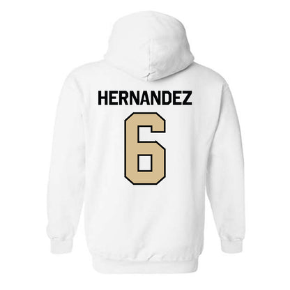 PFW - NCAA Men's Soccer : Jonathan Hernandez - Classic Shersey Hooded Sweatshirt-1