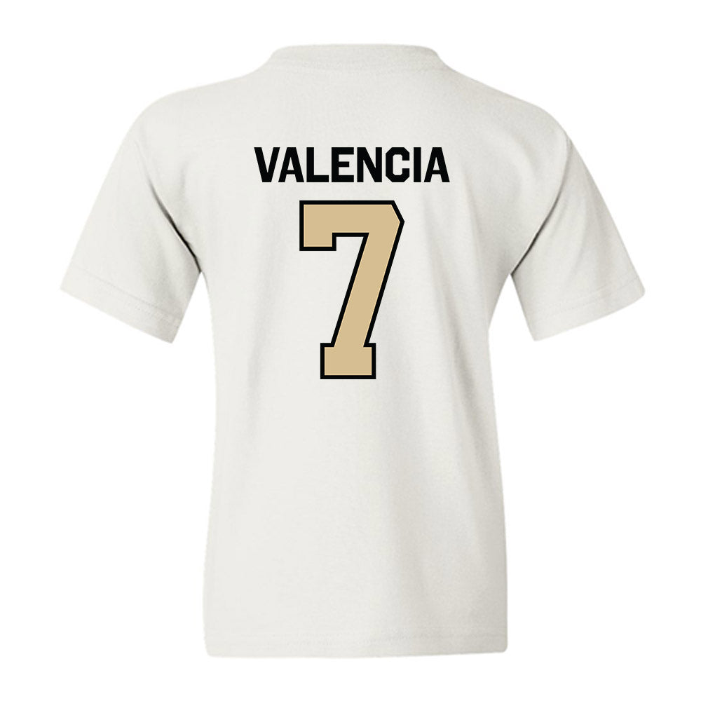 PFW - NCAA Men's Soccer : Marco Valencia - Classic Shersey Youth T-Shirt-1