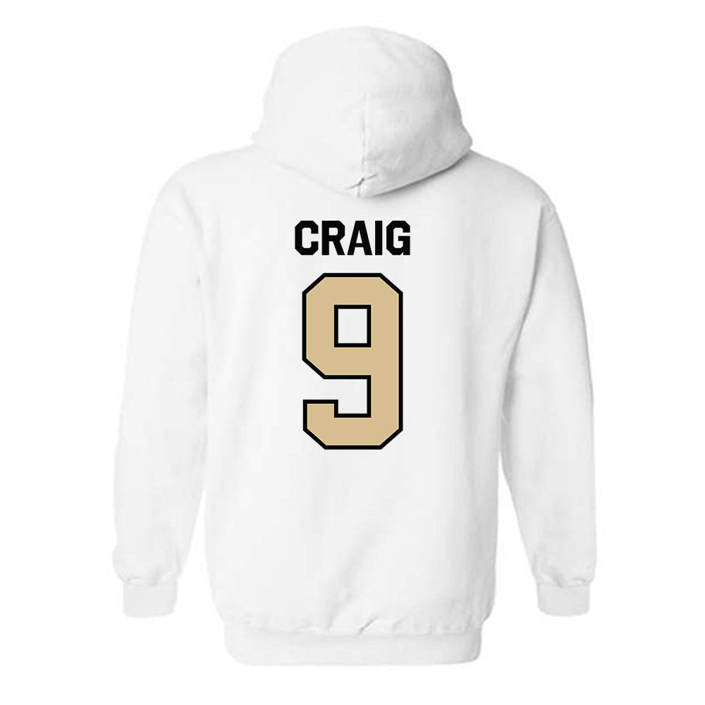 PFW - NCAA Men's Basketball : Deandre Craig - Classic Shersey Hooded Sweatshirt-1