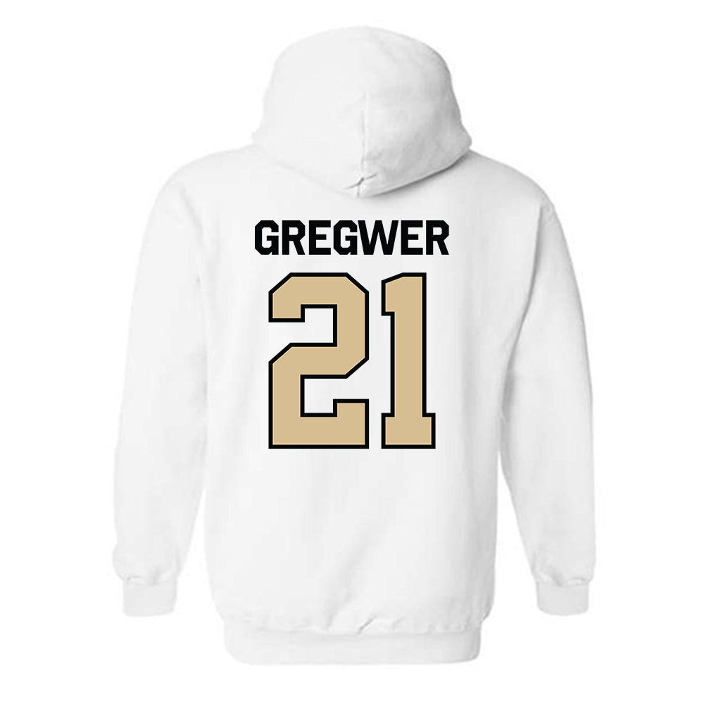 PFW - NCAA Women's Basketball : Claire Gregwer - Classic Shersey Hooded Sweatshirt-1