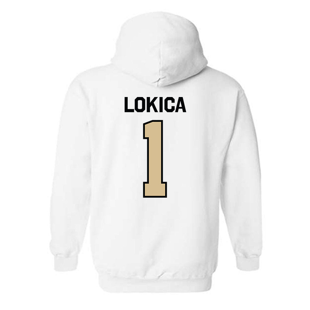 PFW - NCAA Women's Basketball : Nika Lokica - Classic Shersey Hooded Sweatshirt-1