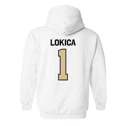 PFW - NCAA Women's Basketball : Nika Lokica - Classic Shersey Hooded Sweatshirt-1