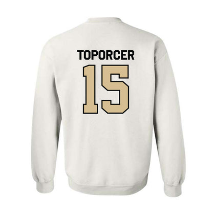 PFW - NCAA Women's Soccer : Maci Toporcer - Classic Shersey Crewneck Sweatshirt-1