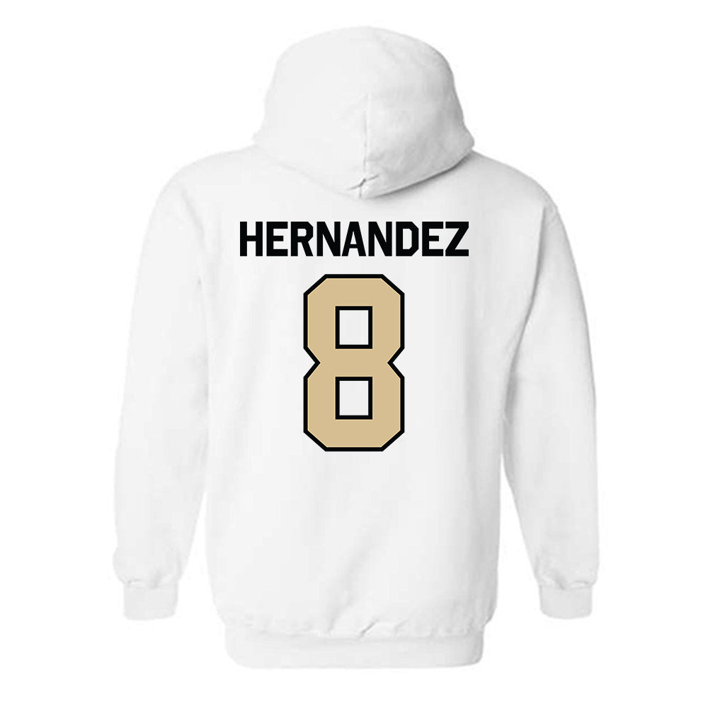PFW - NCAA Men's Soccer : Jonathan Hernandez - Classic Shersey Hooded Sweatshirt-1