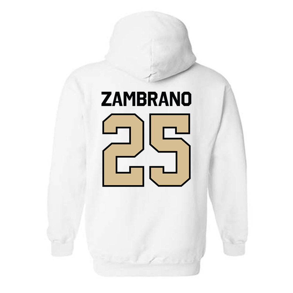 PFW - NCAA Men's Soccer : Julian Zambrano - Classic Shersey Hooded Sweatshirt-1