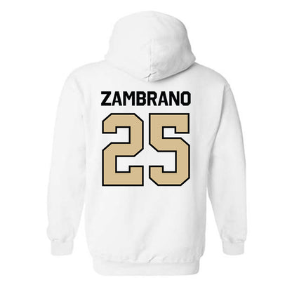 PFW - NCAA Men's Soccer : Julian Zambrano - Classic Shersey Hooded Sweatshirt-1