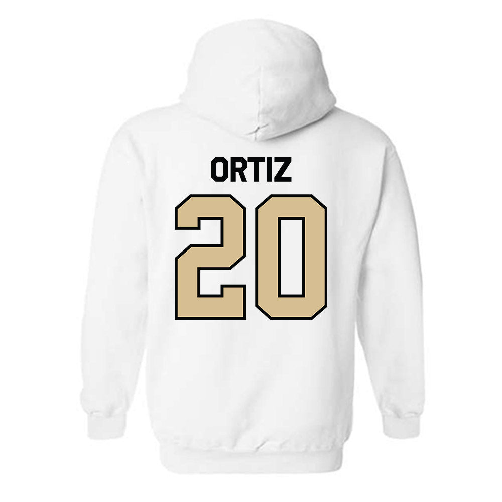 PFW - NCAA Men's Basketball : Edir Ortiz - Classic Shersey Hooded Sweatshirt-1