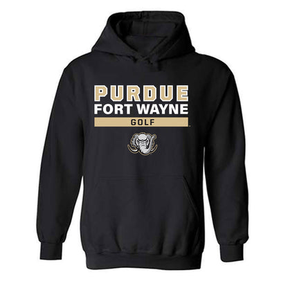 PFW - NCAA Women's Golf : Olivia Jang - Classic Shersey Hooded Sweatshirt-0