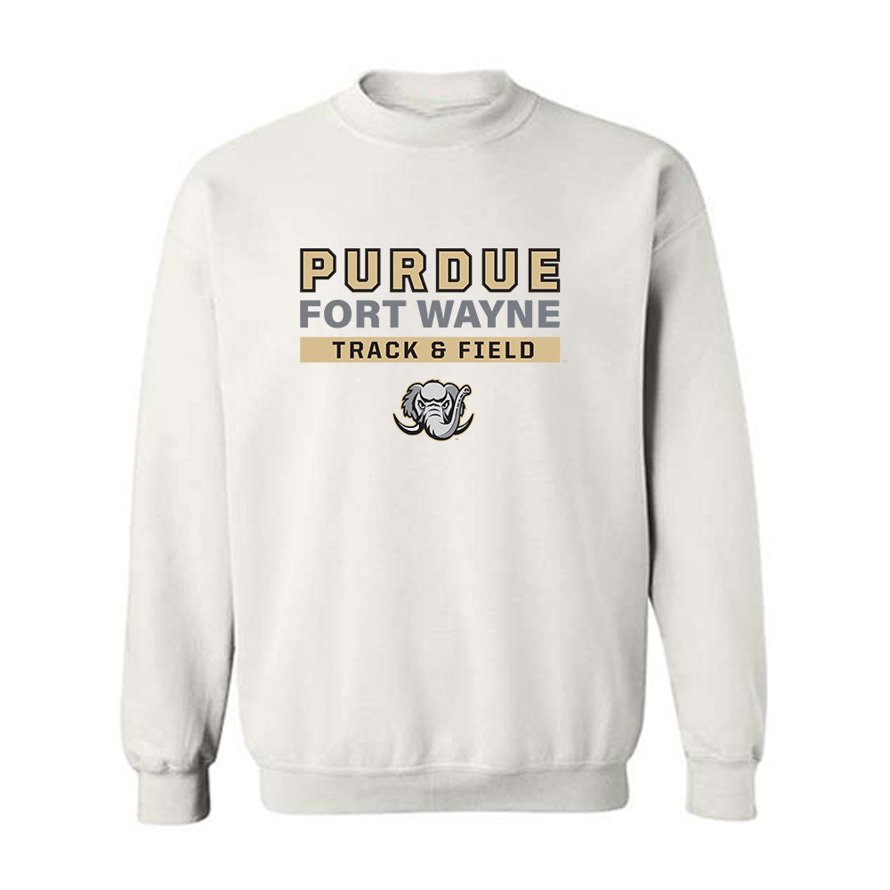 PFW - NCAA Men's Track & Field : Aaron Hoffer - Classic Shersey Crewneck Sweatshirt-0