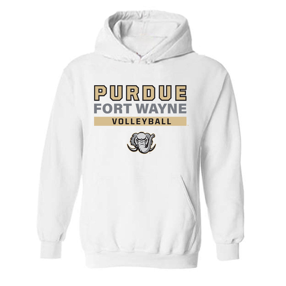 PFW - NCAA Men's Volleyball : Ethan Skalski - Classic Shersey Hooded Sweatshirt-0