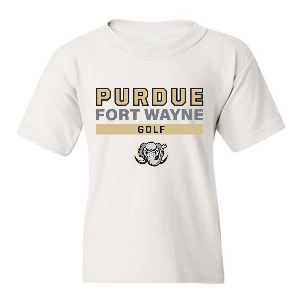 PFW - NCAA Men's Golf : Brady Moore - Classic Shersey Youth T-Shirt-0