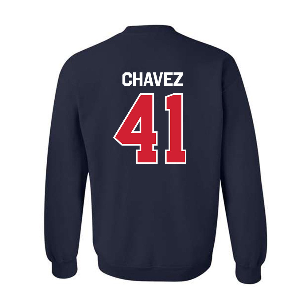 Fresno State - NCAA Football : Andrew Chavez - Classic Shersey Crewneck Sweatshirt-1