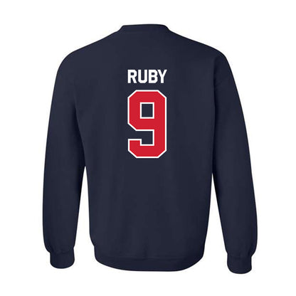Fresno State - NCAA Baseball : Jett Ruby - Classic Shersey Crewneck Sweatshirt-1