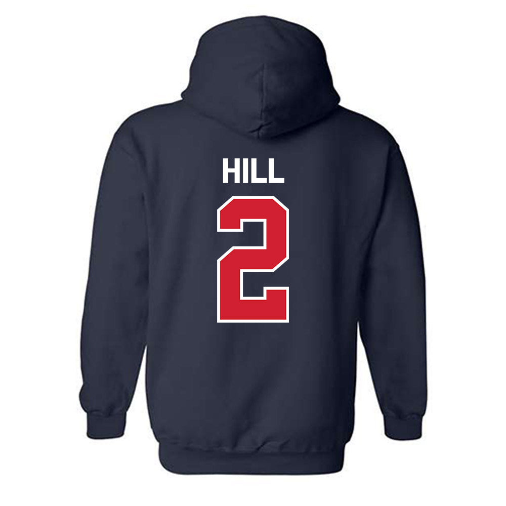 Fresno State - NCAA Softball : Olivia Hill - Classic Shersey Hooded Sweatshirt-1