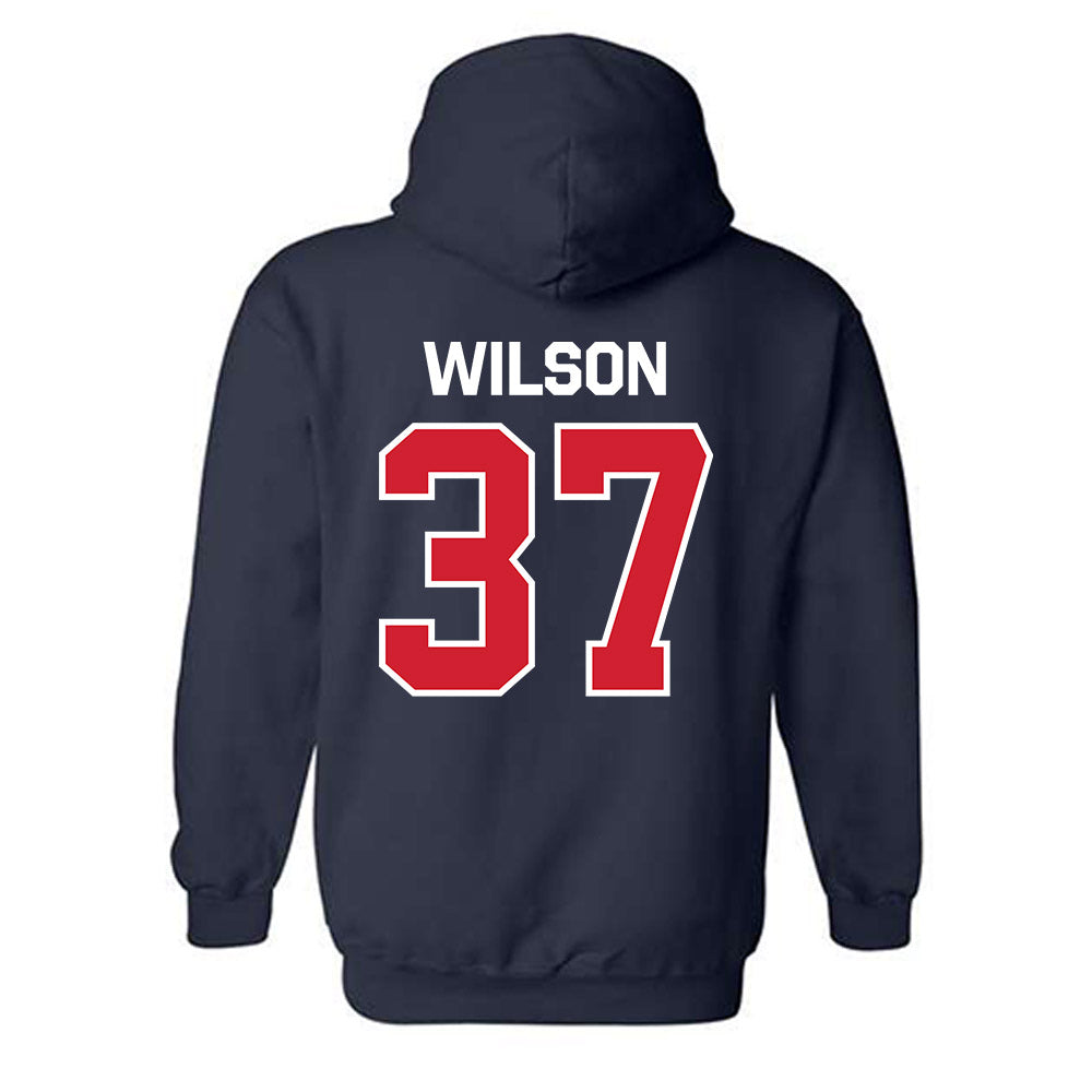 Fresno State - NCAA Football : Ryan Wilson - Classic Shersey Hooded Sweatshirt-1