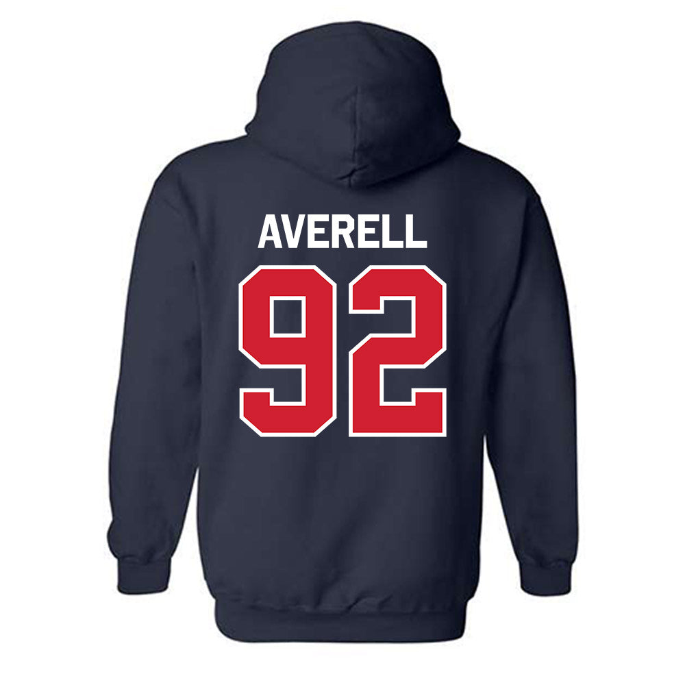 Fresno State - NCAA Football : Luke Averell - Classic Shersey Hooded Sweatshirt-1