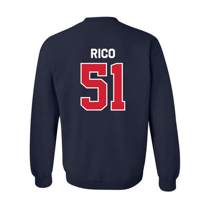 Fresno State - NCAA Baseball : Erik Rico - Classic Shersey Crewneck Sweatshirt-1