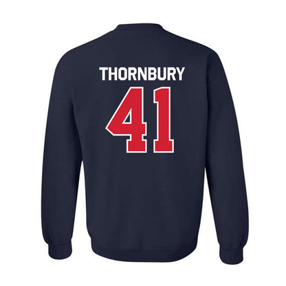 Fresno State - NCAA Baseball : Weston Thornbury - Classic Shersey Crewneck Sweatshirt-1