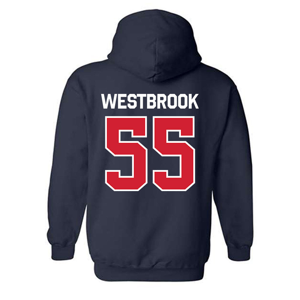Fresno State - NCAA Softball : Tiara Westbrook - Classic Shersey Hooded Sweatshirt-1