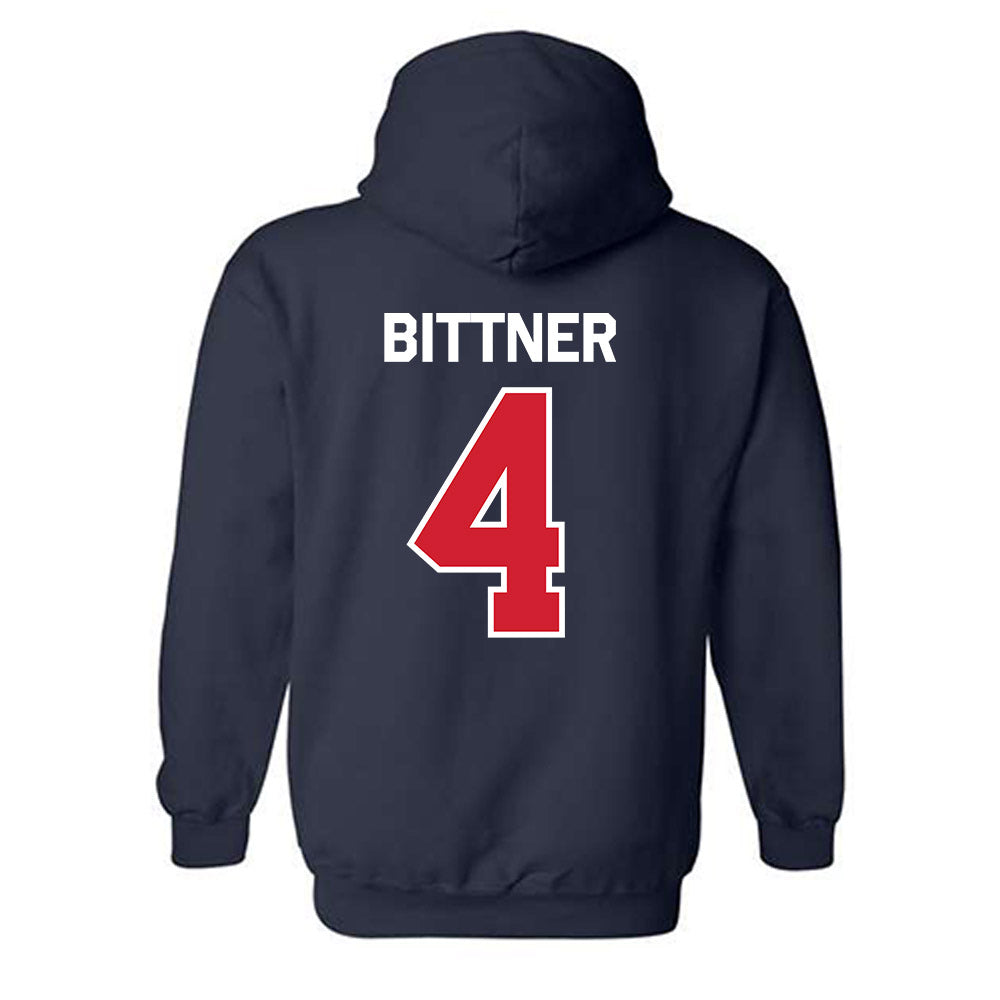 Fresno State - NCAA Baseball : Kyler Bittner - Classic Shersey Hooded Sweatshirt-1