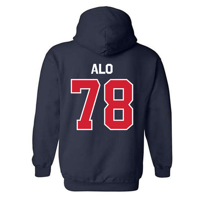 Fresno State - NCAA Softball : Lorraine Alo - Classic Shersey Hooded Sweatshirt-1