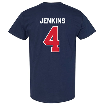 Fresno State - NCAA Men's Basketball : Troy Jenkins - Classic Shersey T-Shirt-1