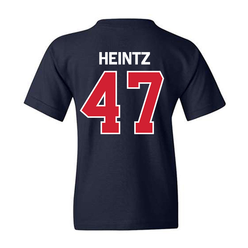 Fresno State - NCAA Baseball : Parker Heintz - Classic Shersey Youth T-Shirt-1
