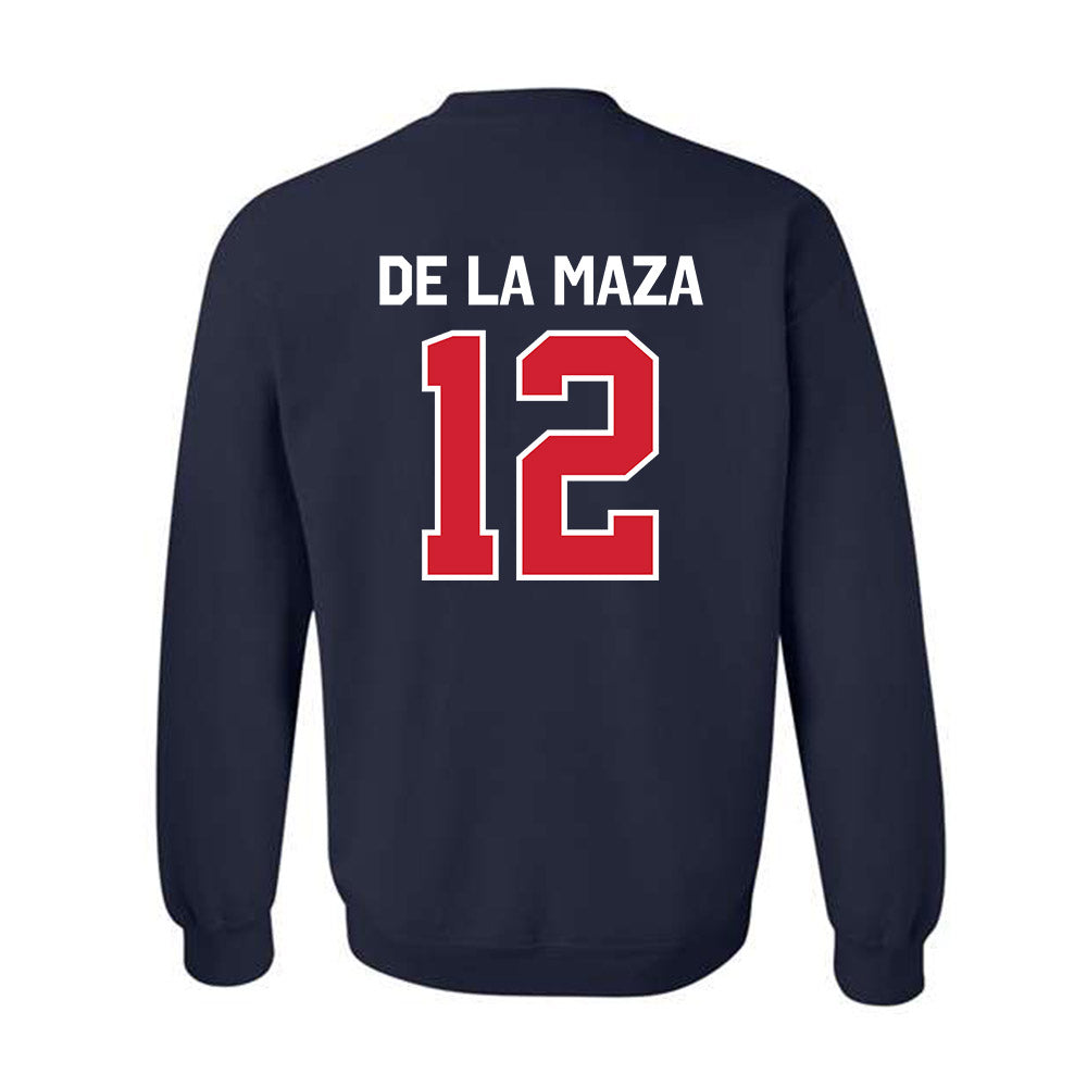 Fresno State - NCAA Baseball : Ryan De La Maza - Classic Shersey Crewneck Sweatshirt-1