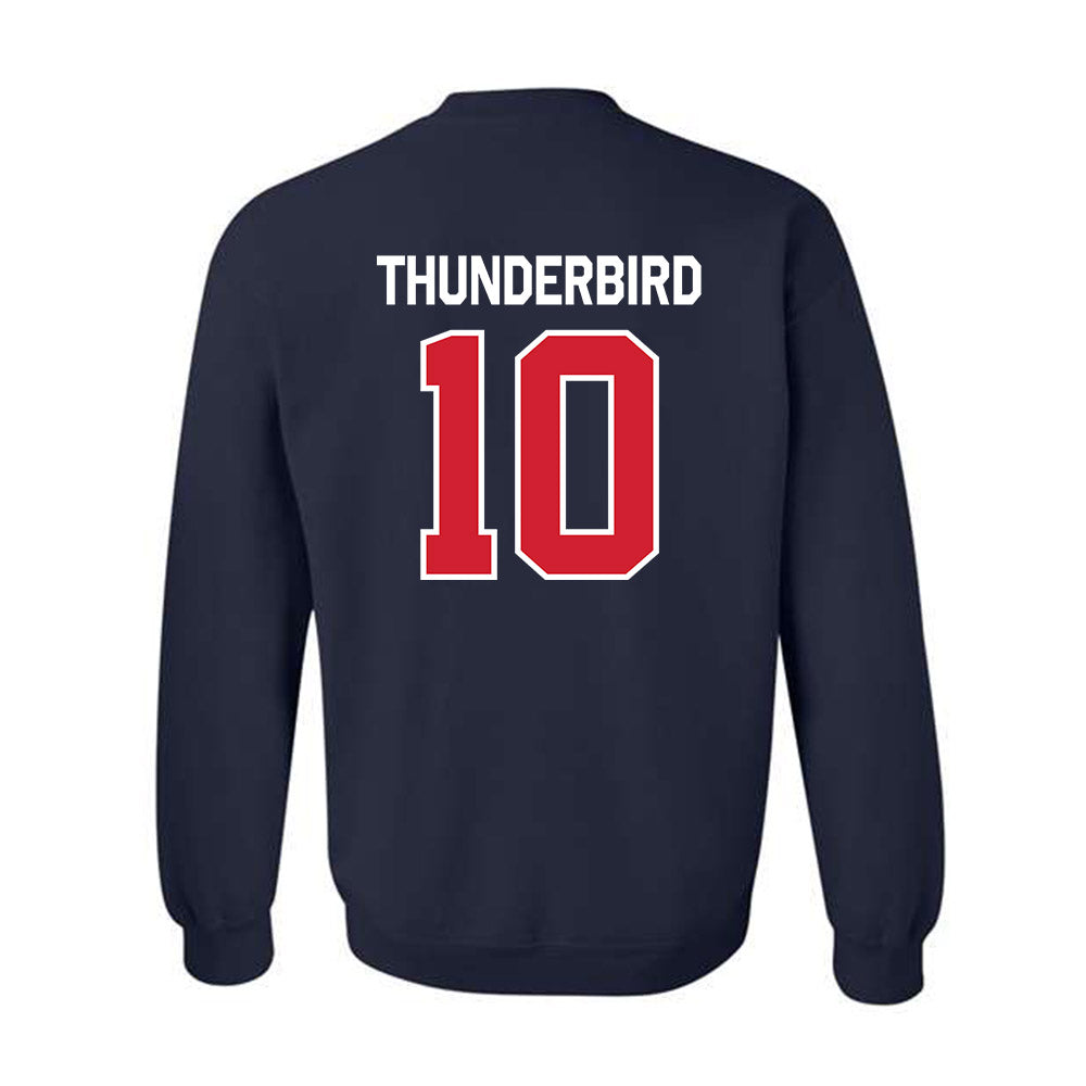 Fresno State - NCAA Football : Kvion Thunderbird - Classic Shersey Crewneck Sweatshirt-1