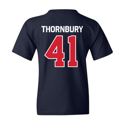 Fresno State - NCAA Baseball : Weston Thornbury - Classic Shersey Youth T-Shirt-1