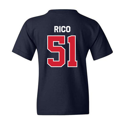 Fresno State - NCAA Baseball : Erik Rico - Classic Shersey Youth T-Shirt-1