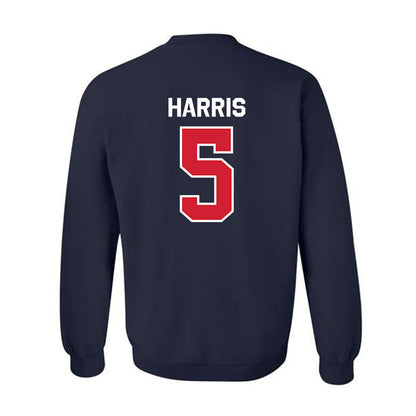 Fresno State - NCAA Football : Simeon Harris - Classic Shersey Crewneck Sweatshirt-1