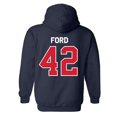 Fresno State - NCAA Football : Brayden Ford - Classic Shersey Hooded Sweatshirt-1