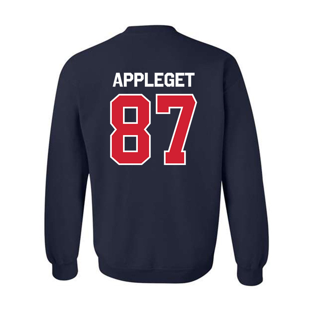 Fresno State - NCAA Football : Jake Appleget - Classic Shersey Crewneck Sweatshirt-1