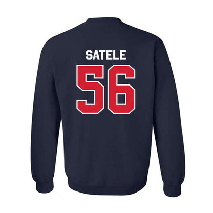Fresno State - NCAA Football : Jairus Satele - Classic Shersey Crewneck Sweatshirt-1